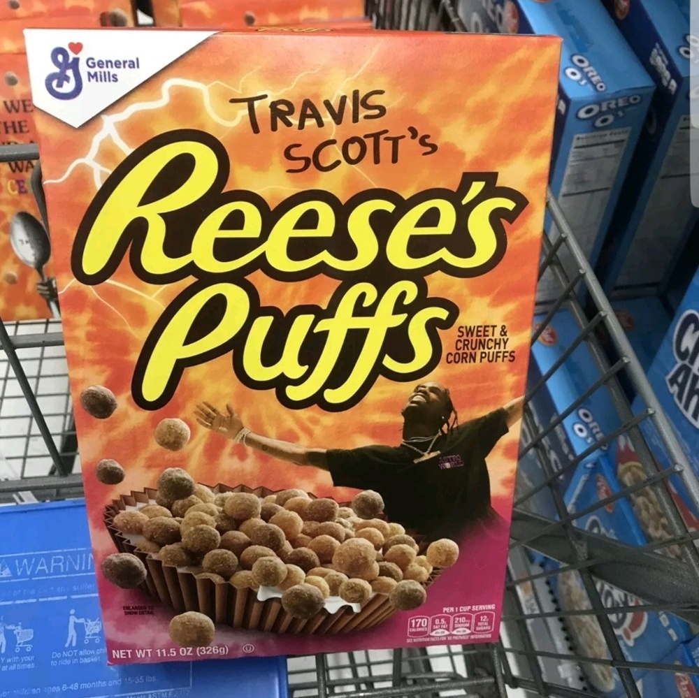 Travis Scott Reese's Puffs Limited Mint Condition
